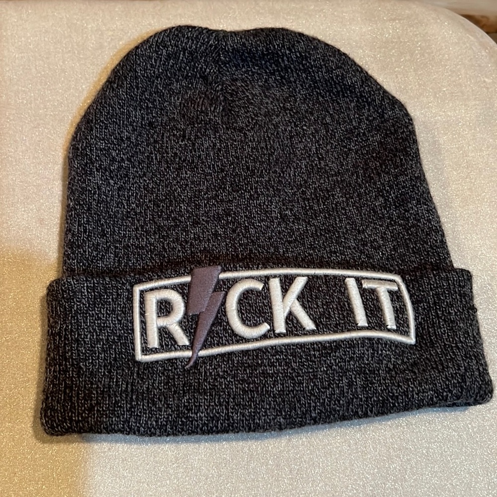 Zara Black & Gray Beanie-See Photos